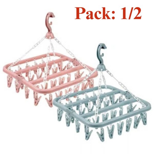 Folding clothes dryer hanger - clothes,