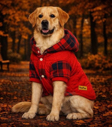 Padded dog coat - dog,