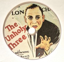 THE UNHOLY THREE 1925 DVD PUBLIC DOMAIN FILM SILENT LON CHANEY, VICTOR MCLAGLEN