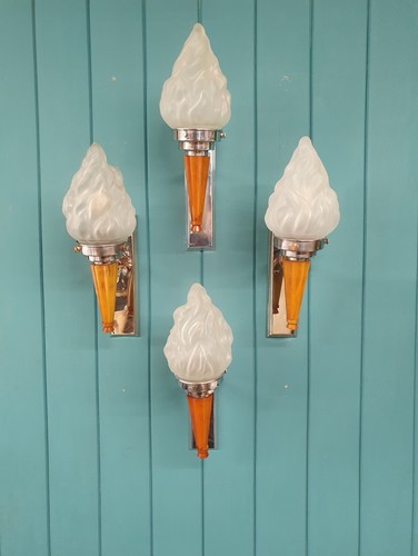 Four art deco empire torch - four,