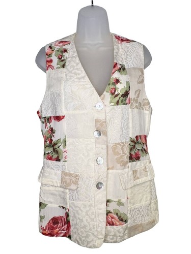 Vintage 90s patchwork - 90s, floral