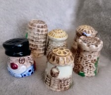 Set Of Six SylvaC Thimbles