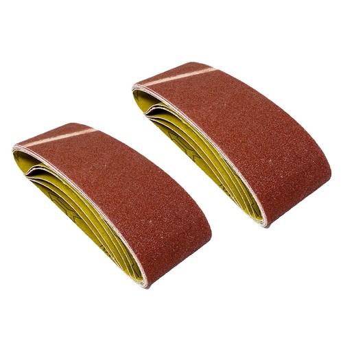 10x sanding belts 75x533mm - 10x,