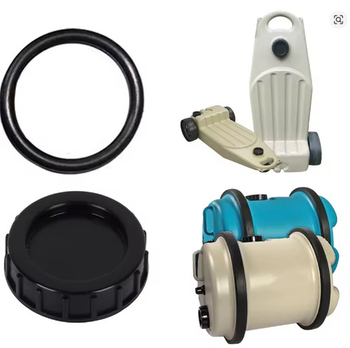 Tank threaded cover with - threaded,