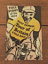 1954 Tour Of Britain Original Programme, Classic Cycle Race, VGC