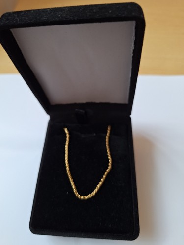Modern 9ct yellow rope - yellow, twist