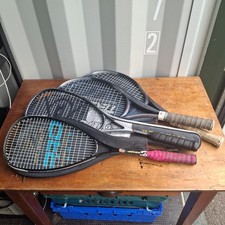 4 x Vintage Tennis rackets