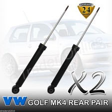 VW GOLF MK4 REAR SHOCK ABSORBERS NEW 1998>2006 (PAIR) SHOCKS SHOCKERS VOLKSWAGEN