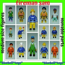 Fireman Sam Movable Figures Mike,Elvis,Steele,Tom,Dilys,Norman,Helen,Penny,Sam_