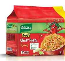 3 x Knorr Chatt Patta Halal Noodles Spicy 6 x 3 Pack of 18 FAST & FREE DELIVERY