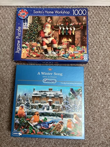 Christmas jigsaws winters - christmas,