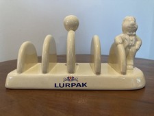 Vintage Collectible Lurpak Douglas the Butterman Ceramic Toast Rack