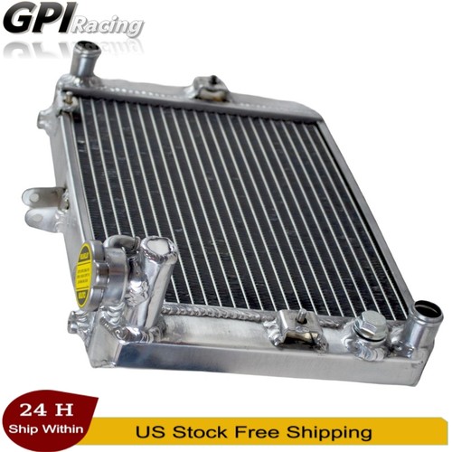 Aluminum radiator silver - aluminum, fits