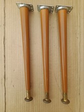 3 Dansette brown  legs 12 inch long