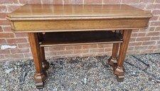 Antique Anglo Oak Chapel Table/Hall Table/Console Table Light Wood 
