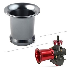 55mm Carburetor Air Filter CNC Velocity Stack Wind Horn Cup For 32/34mm Titanium