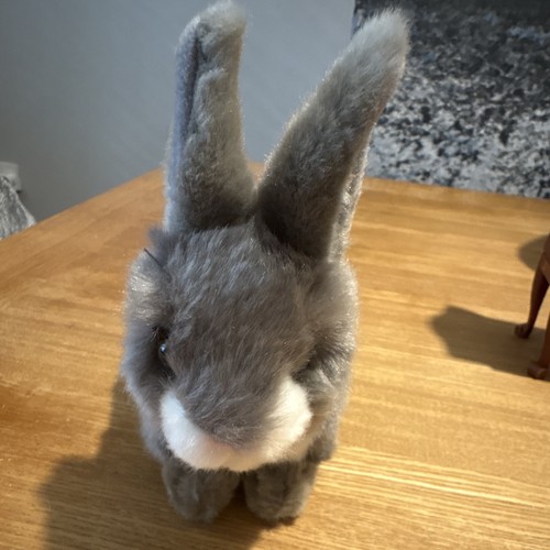 Grey bunny rabbit ark toys - ark,