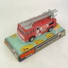 Vintage Dinky No. 285 Merryweather Marquis Fire Tender Bubble Box Top Missing