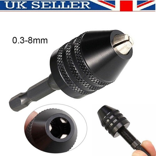 Hex shank 3 8mm - hex, 0.3-8mm