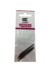 Pack of 3 Target Swiss Storm Nano Dart Point Black 340084 99447 / 30mm