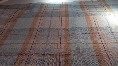 Piece tartan wool mixed - piece, wool/mixed