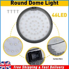 1x 12V Round LED Roof Ceiling