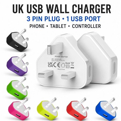 Usb wall charger - usb, 3