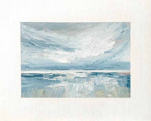 8x10 original oil landscape - oil,