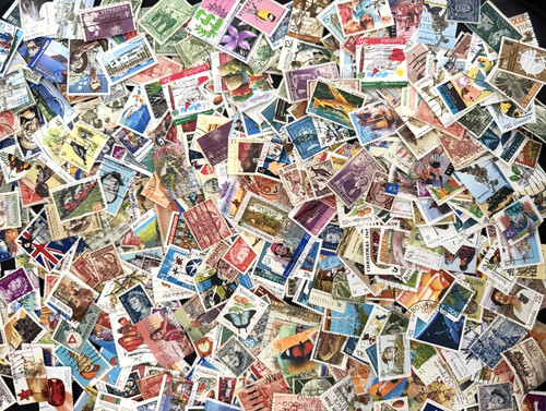 1000 australia postage stamps - australia,