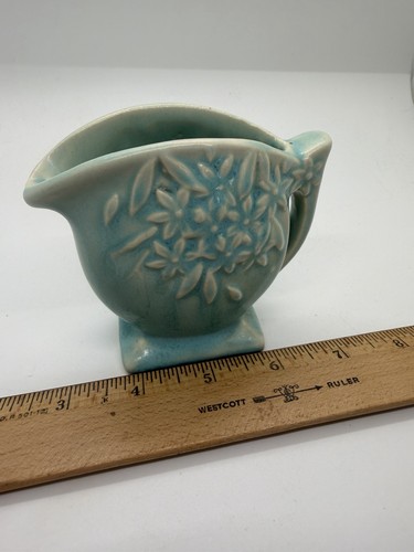 Mccoy miniature pitcher - mccoy, aqua