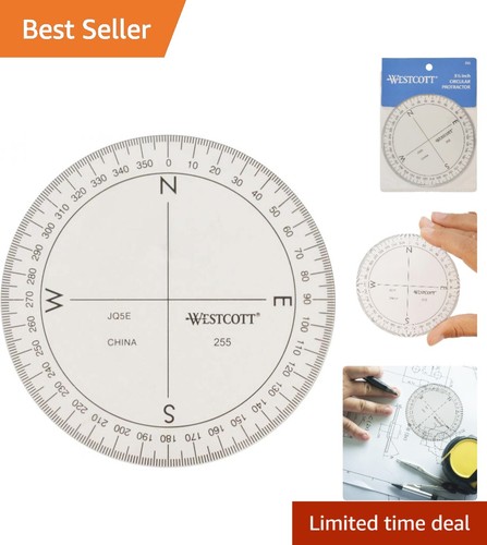 360 degree compass protractor - compass,