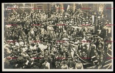 Evesham Coronation Celebration 1911 King George V Photo Postcard RPPC Card UK