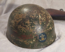 WWII  British Dispatch Rider Helmet: ROYAL MONMOUTHSHIRE ROYAL ENGINEERS