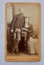 CDV OF A VICTORIAN COUPLE, BY