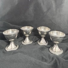 Ianthe silver plated egg - ianthe, cups