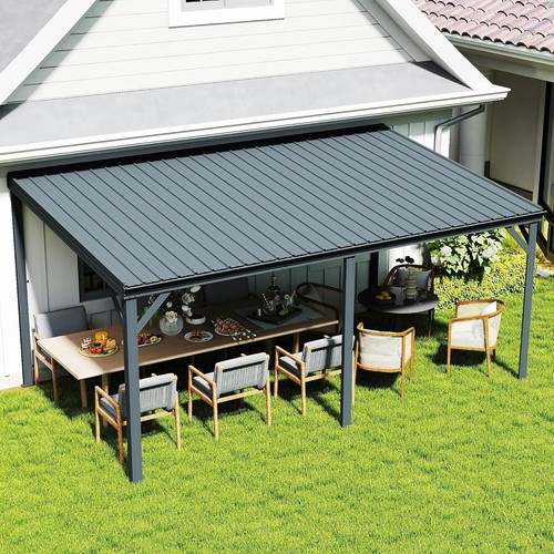 Domi 12x16ft lean gazebo - 12x16ft,
