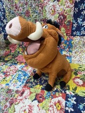 Pumbaa The Warthog Soft Toy The Lion King 12” Whitehouse Leisure Plush Pumba