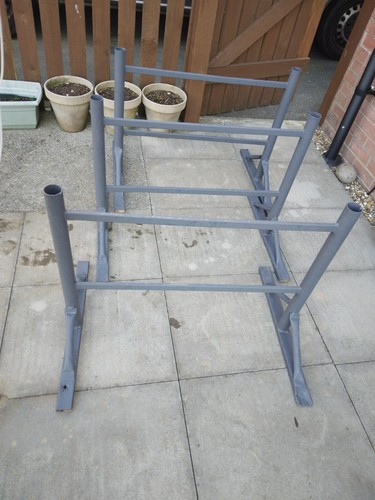 Set three grey scafolding - set,