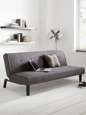 Dax Fabric Sofa Bed Dark Grey Cozy and Stylish Livingroom Furniture