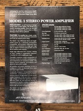 Jeff Rowland Model 1