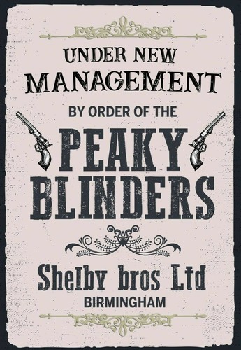 Peaky blinders under - new, metal