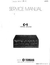 Service manual for Yamaha C-1
