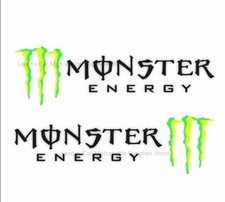 2x MONSTER ENERGY Decal