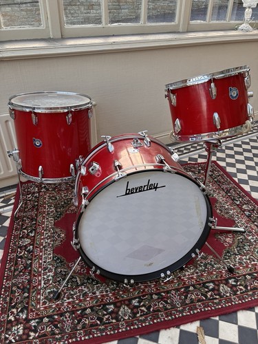Vintage 60s beverley red swirl - 60s,