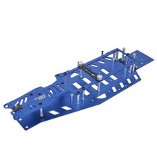 Aluminum Lower Upper RC Chassis Kit for Traxxas 2WD Rustler VXL Bandit Parts