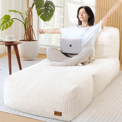 Oversized memory foam bean bag - bean,
