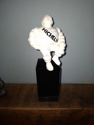 Cast iron michelin man on - cast,