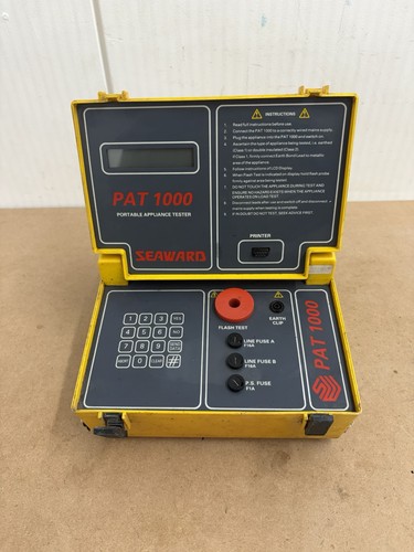 Pat tester seaward 1000s - seaward,