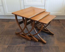 Vintage Nathan Nest of Tables in Teak