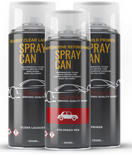 Aerosol Spray Paint Kit For Ford Fiesta Colorado Red K1 400ml Repair